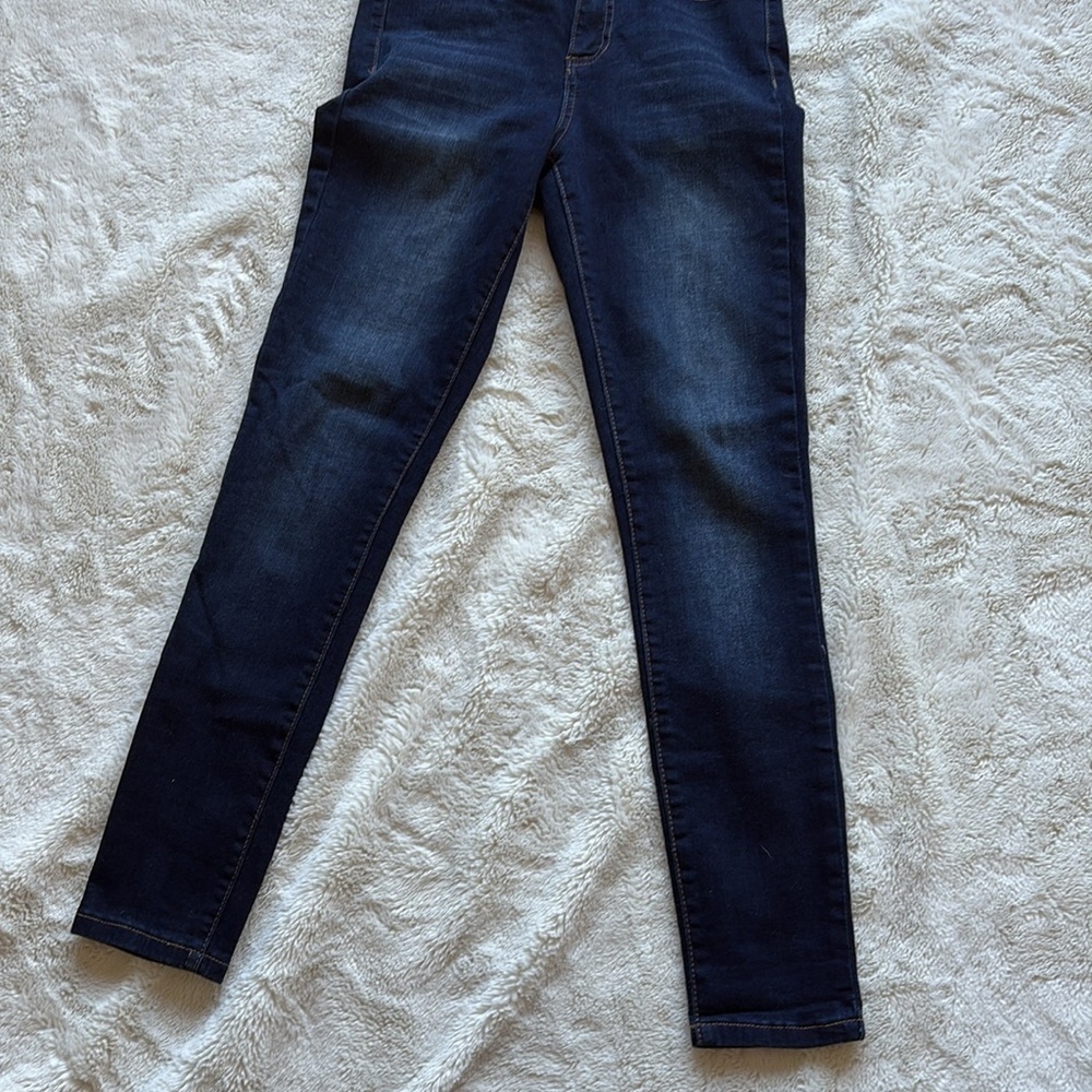 Bluenotes High Rise Skinny Jeans | Dark Wash Stretch Denim Size 26/27 - Picture 5 of 11